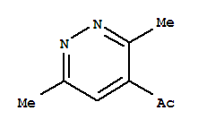 Ethanone, 1-(3,6-dimethyl-4-pyridazinyl)-(9ci) Structure,91544-05-7Structure