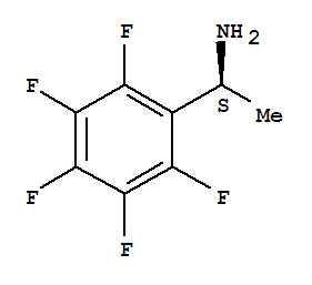 Benzenemethanamine, 2,3,4,5,6-pentafluoro-a-methyl-, (aS)- Structure,916675-98-4Structure