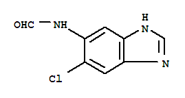 Formamide, n-[6(or 5)-chloro-5(or 6)-benzimidazolyl]-(7ci) Structure,91772-59-7Structure