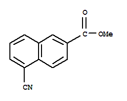 Methyl 5-cyano-2-naphthoate Structure,91804-23-8Structure