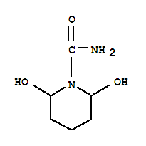 1-Piperidinecarboxamide,2,6-dihydroxy-(9ci) Structure,91894-98-3Structure