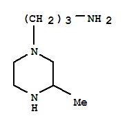 1-Piperazinepropanamine,3-methyl-(9ci) Structure,91913-67-6Structure