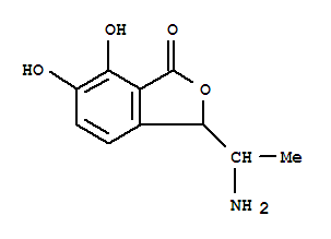 Phthalide, 3-(1-aminoethyl)-6,7-dihydroxy-(6ci,7ci) Structure,92014-81-8Structure