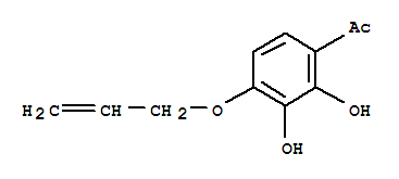 Acetophenone, 4-(allyloxy)-2,3-dihydroxy-(7ci) Structure,92017-08-8Structure