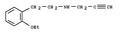 Phenethylamine, o-ethoxy-n-2-propynyl-(7ci) Structure,92040-07-8Structure