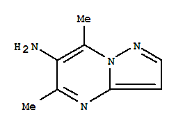 Pyrazolo[1,5-a]pyrimidine, 6-amino-5,7-dimethyl-(7ci) Structure,92146-03-7Structure