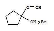 Hydroperoxide, 1-(bromomethyl)cyclopentyl (9ci) Structure,92242-10-9Structure