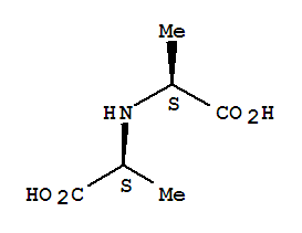 (s)-(9ci)-n-(1-羧基乙基)-L-丙氨酸結(jié)構(gòu)式_92283-80-2結(jié)構(gòu)式