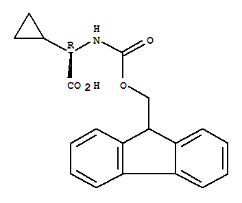 Fmoc-d-cyclopropylglycine Structure,923012-40-2Structure