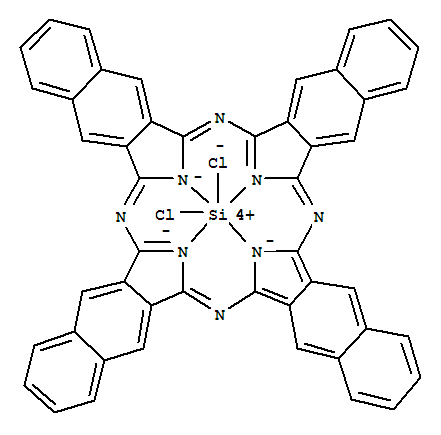 二氯化硅2,3-萘醛菁結(jié)構(gòu)式_92396-91-3結(jié)構(gòu)式