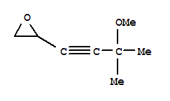 (9ci)-(3-甲氧基-3-甲基-1-丁炔基)-環(huán)氧乙烷結(jié)構(gòu)式_92521-78-3結(jié)構(gòu)式