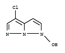 1H-pyrazolo[1,5-b]pyrazole, 4-chloro-1-hydroxy- Structure,928337-56-8Structure