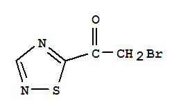 Ethanone, 2-bromo-1-(1,2,4-thiadiazol-5-yl)-(9ci) Structure,92845-72-2Structure