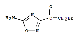 Ethanone, 1-(5-amino-1,2,4-oxadiazol-3-yl)-2-bromo-(9ci) Structure,92845-73-3Structure