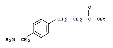 3-(4-Aminomethyl-phenyl)-propionic acid ethyl ester Structure,93071-68-2Structure