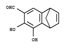 1,4-Methanonaphthalene-6-carboxaldehyde, 1,4-dihydro-7,8-dihydroxy-(9ci) Structure,93081-09-5Structure