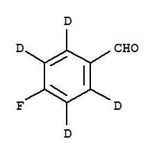 對氟苯甲醛-D4結(jié)構(gòu)式_93111-27-4結(jié)構(gòu)式