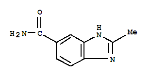 2-Methyl-5-benzimidazolecarboxamide Structure,93192-50-8Structure