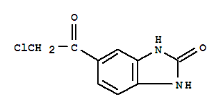 5-(2-Chloro-acetyl)-1,3-dihydro-benzoimidazol-2-one Structure,93202-41-6Structure