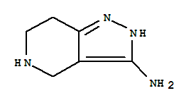 4,5,6,7-Tetrahydro-2h-pyrazolo[4,3-c]pyridin-3-amine Structure,933696-80-1Structure