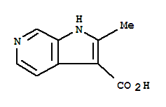 1H-pyrrolo[2,3-c]pyridine-3-carboxylic acid, 2-methyl- Structure,933736-80-2Structure