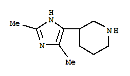 Piperidine, 3-(2,4-dimethyl-1h-imidazol-5-yl)- Structure,933750-63-1Structure