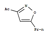 (9ci)-1-(5-丙基-3-異噁唑基)-乙酮結(jié)構(gòu)式_93422-81-2結(jié)構(gòu)式