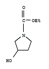 1-Pyrrolidinecarboxylicacid,3-hydroxy-,ethylester(6ci,9ci) Structure,93591-91-4Structure