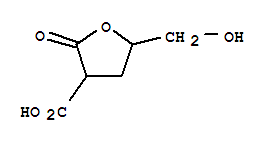 3-Furancarboxylicacid,tetrahydro-5-(hydroxymethyl)-2-oxo-(9ci) Structure,93929-51-2Structure