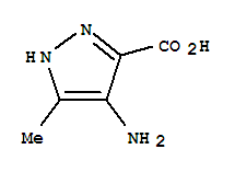 4-Amino-3-methyl-1h-pyrazole-5-carboxylicacid Structure,94993-81-4Structure