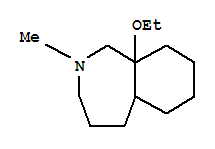 1H-2-benzazepine,9a-ethoxydecahydro-2-methyl-(9ci) Structure,95296-83-6Structure