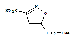 5-(Methoxymethyl)-3-isoxazolecarboxylic acid Structure,95312-32-6Structure