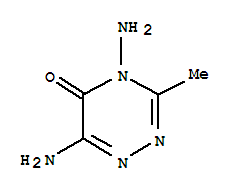 1,2,4-Triazin-5(4h)-one,4,6-diamino-3-methyl-(9ci) Structure,95927-20-1Structure