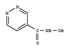 4-Pyridazinecarboxamide,n-hydroxy-(9ci) Structure,96054-52-3Structure