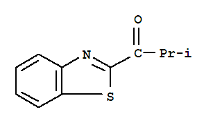 1-Propanone,1-(2-benzothiazolyl)-2-methyl-(9ci) Structure,96327-88-7Structure