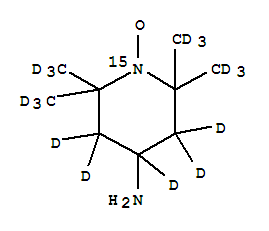 4-Amino-2,2,6,6-tetramethylpiperidine-d17;1-15n-1-oxyl Structure,97461-87-5Structure