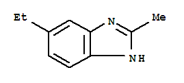 1H-benzimidazole,5-ethyl-2-methyl-(9ci) Structure,97863-20-2Structure