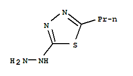 1,3,4-Thiadiazole, 2-hydrazino-5-propyl-(6ci) Structure,98070-05-4Structure