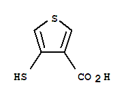 3-Thiophenecarboxylicacid,4-mercapto-(9ci) Structure,98077-07-7Structure