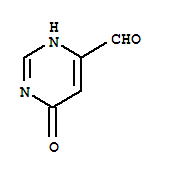 4-Pyrimidinecarboxaldehyde, 1,6-dihydro-6-oxo-(6ci) Structure,98136-87-9Structure