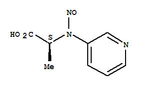 (9ci)-n-亞硝基-n-3-吡啶-L-丙氨酸結(jié)構(gòu)式_98488-37-0結(jié)構(gòu)式