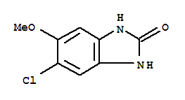 2-Benzimidazolinone,5-chloro-6-methoxy-(6ci) Structure,98553-91-4Structure