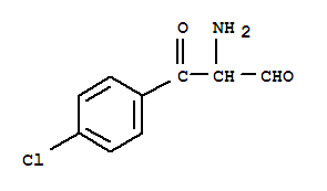 Acetaldehyde, amino(p-chlorobenzoyl)-(6ci) Structure,98590-80-8Structure