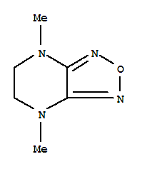 (9ci)-4,5,6,7-四氫-4,7-二甲基-[1,2,5]噁二唑并[3,4-b]吡嗪結(jié)構(gòu)式_98778-07-5結(jié)構(gòu)式