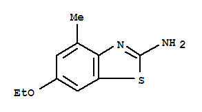 2-Benzothiazolamine,6-ethoxy-4-methyl-(9ci) Structure,99161-66-7Structure