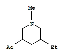 (6ci)-5-乙基-1-甲基-3-哌啶甲酮結(jié)構(gòu)式_99175-86-7結(jié)構(gòu)式