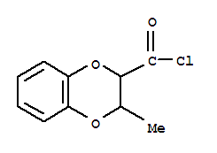 1,4-Benzodioxan-2-carbonyl chloride, 3-methyl-(6ci) Structure,99184-03-9Structure