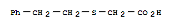 (2-Phenylethyl)thio]acetic acid Structure,99186-25-1Structure