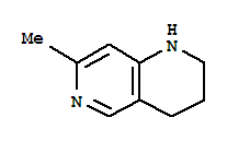 1,6-Naphthyridine,1,2,3,4-tetrahydro-7-methyl-(6ci) Structure,99362-06-8Structure