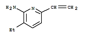 Pyridine, 2-amino-3-ethyl-6-vinyl-(6ci) Structure,99362-07-9Structure